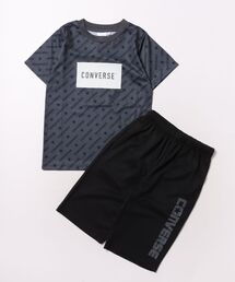 CONVERSE（コンバース）の「CONVERSE/コンバース　総柄ロゴ入り　セットアップスーツ（セットアップ）」