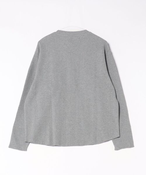 BANKS（バンクス）の「LS TEE /BANKS JOURNAL(バンクスジャーナル)長袖無地ロングT-シャツ（Tシャツ/カットソー・メンズ・ヘザーグレー/ブラック/ホワイト・LARGE/MEDIUM）」の4枚目の写真