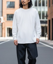 LS TEE /BANKS JOURNAL(バンクスジャーナル)長袖無地ロングT-シャツ