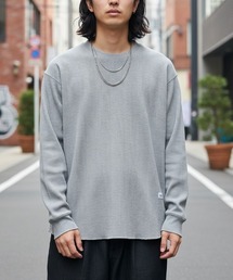 BANKS（バンクス）の「LS TEE /BANKS JOURNAL(バンクスジャーナル)長袖無地ロングT-シャツ（Tシャツ/カットソー）」