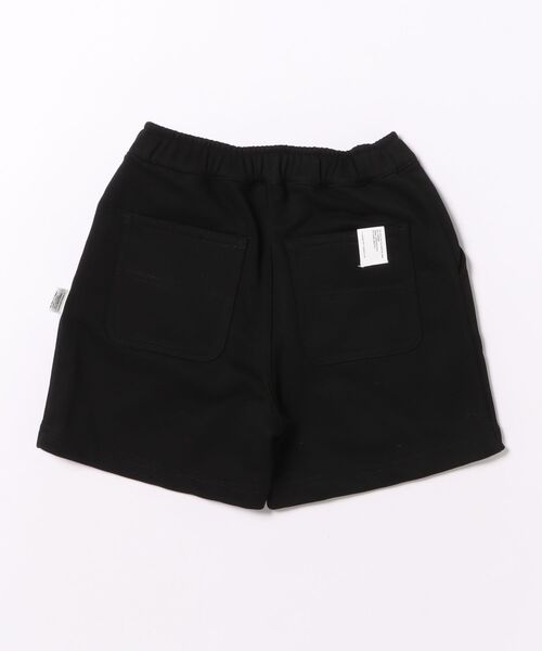 Smoothy(スムージー)の「SMOOTHY Sweat Shorts pants / スムージー スウェット ショーツ(スウェットパンツ・キッズ・ヘザーグレー/ブラック・130/140/150/160/120)」の3枚目の写真