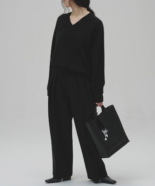 【TODAYFUL/トゥデイフル】Woolcashmere Vneck Knit／ウールカシミアVネックニット