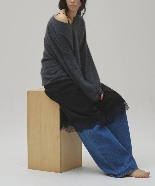 【TODAYFUL/トゥデイフル】Woolcashmere Vneck Knit／ウールカシミアVネックニット