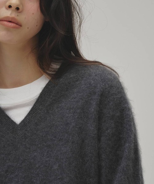 TODAYFUL/トゥデイフル】Woolcashmere Vneck Knit／ウールカシミアV