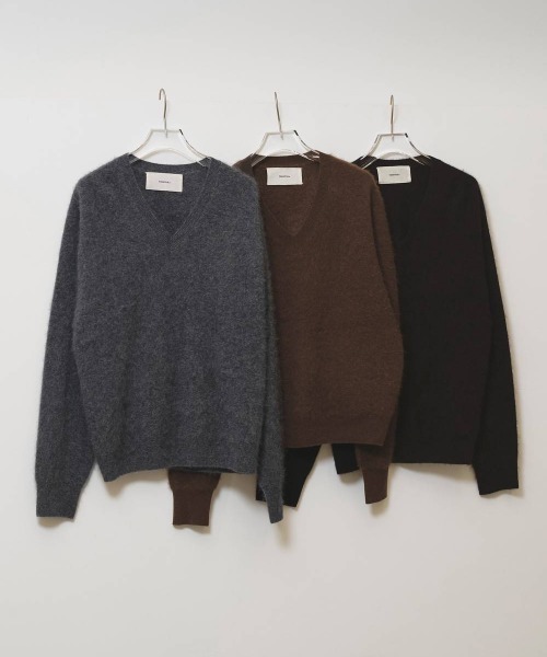 【TODAYFUL/トゥデイフル】Woolcashmere Vneck Knit／ウールカシミアVネックニット