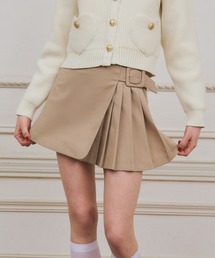 EIMY ISTOIRE | 【PRE ORDER】ハーフプリーツミニスカートショーパン(スカート)