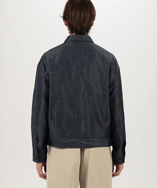 TOMORROWLAND (トゥモローランド)の「【別注】VALSTAR リネンウール ブルゾン DORMEUIL(ブルゾン・メンズ・ダークブルー・50/48/46)」の11枚目の写真