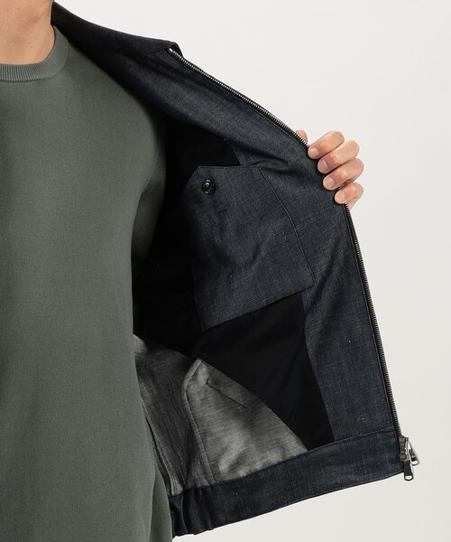 TOMORROWLAND (トゥモローランド)の「【別注】VALSTAR リネンウール ブルゾン DORMEUIL(ブルゾン・メンズ・ダークブルー・50/48/46)」の12枚目の写真