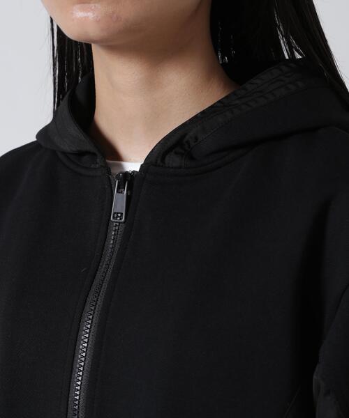 Risley（リズレー）の「Risley/リズレー/バックメッシュパーカー（パーカー・レディース・グレー/ブラック・F）」の9枚目の写真