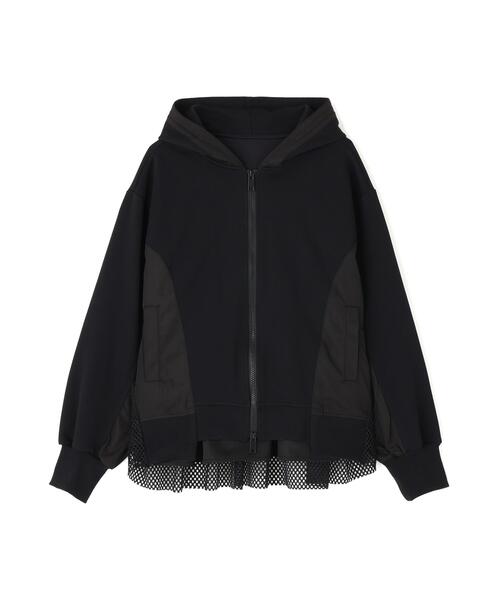 Risley（リズレー）の「Risley/リズレー/バックメッシュパーカー（パーカー・レディース・グレー/ブラック・F）」の15枚目の写真