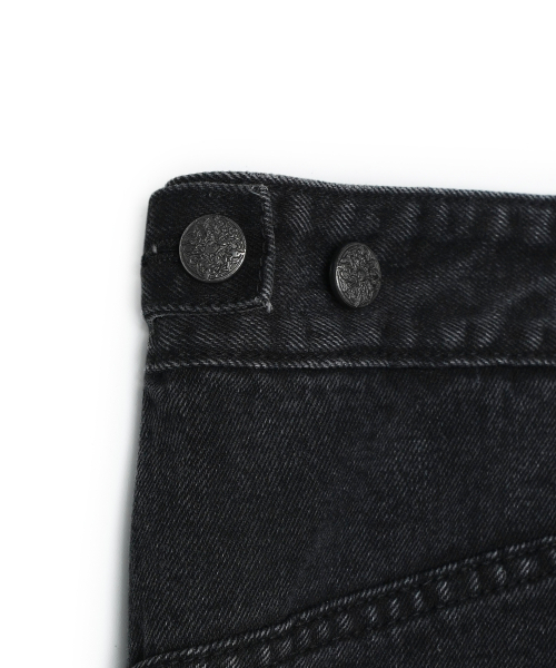 IDWS(アイドンワナセル)の「Overlap Carpenter Denim Pants Black(デニムパンツ・レディース・その他・0/1/2)」の7枚目の写真