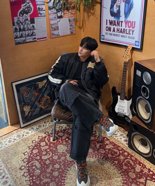 IDWS(アイドンワナセル)の「Overlap Carpenter Denim Pants Black(デニムパンツ・レディース・その他・0/1/2)」の18枚目の写真