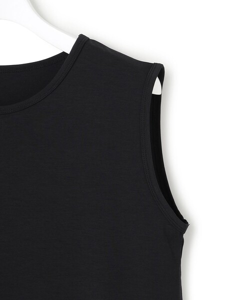 ICB(アイシービー)の「ベーシックインナー ノースリーブカットソー(Tシャツ/カットソー・レディース・アイボリー系/ブラック系・LARGE/X-LARGE)」の5枚目の写真