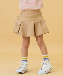 and D. petit main | プリーツカーゴキュロット(スカート)