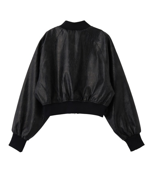adidas Originals(アディダスオリジナルス)の「adidas W SST PLEATHER JACKET HL222(ブルゾン・メンズ・ブラック/バーガンディー・S/M)」の3枚目の写真