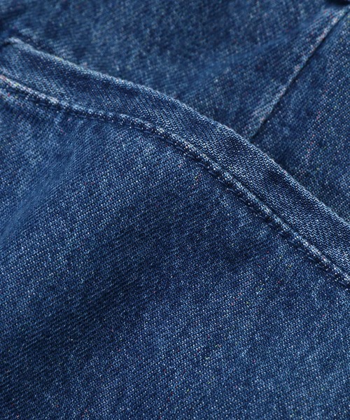 The DUFFER of ST.GEORGE（ザダファーオブセントジョージ）の「RAINBOW DENIM SLACKS：レインボー デニム スラックス（デニムパンツ・メンズ・インディゴブルー・X-LARGE/LARGE/MEDIUM/SMALL）」の7枚目の写真