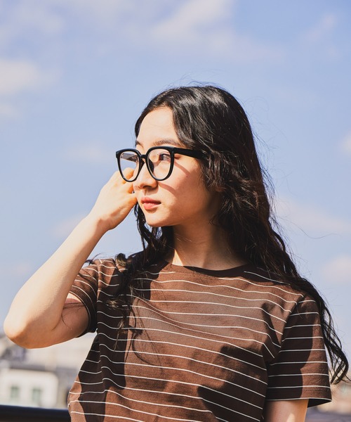 niko and...（ニコアンド）の「オリジナル太縁伊達メガネ（メガネ・レディース・ブラック/その他1・FREE）」の13枚目の写真