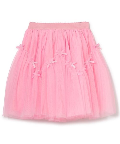 Lycee mine（リセマイン）の「なみなみ切り替えギャザーたっぷりチュールスカート【Lycee mine バレエシリーズ】（スカート・キッズ・ラベンダー/ブラック/ブルーグレー/アイボリー/ピンク・120cm/130cm/100cm/150cm/140cm/110cm）」の10枚目の写真