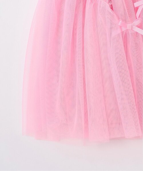 Lycee mine（リセマイン）の「なみなみ切り替えギャザーたっぷりチュールスカート【Lycee mine バレエシリーズ】（スカート・キッズ・ラベンダー/ブラック/ブルーグレー/アイボリー/ピンク・120cm/130cm/100cm/150cm/140cm/110cm）」の13枚目の写真