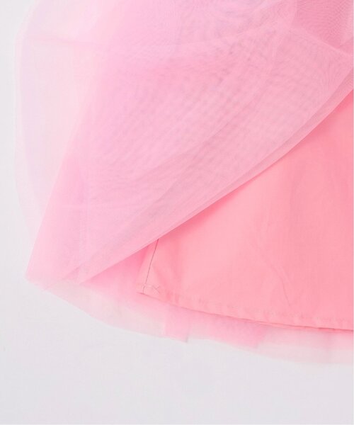 Lycee mine（リセマイン）の「なみなみ切り替えギャザーたっぷりチュールスカート【Lycee mine バレエシリーズ】（スカート・キッズ・ラベンダー/ブラック/ブルーグレー/アイボリー/ピンク・120cm/130cm/100cm/150cm/140cm/110cm）」の14枚目の写真