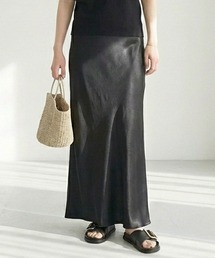 Muscat（マスカット）の「サテン ナロースカート（スカート）」