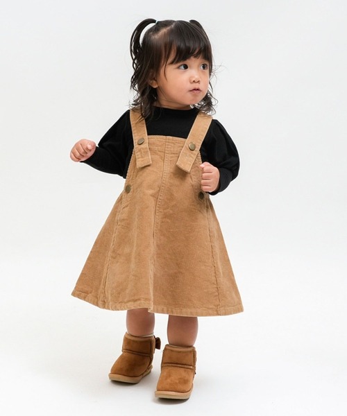 RIO（リオ）の「ショルダーパフTシャツ（Tシャツ/カットソー・キッズ・ベージュ/ブラック/ブラック系その他/杢グレー・80ｃｍ/90cm/100cm/110cm/120cm/130cm/140cm）」の7枚目の写真