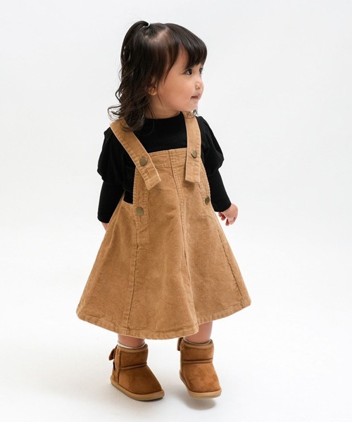 RIO（リオ）の「ショルダーパフTシャツ（Tシャツ/カットソー・キッズ・ベージュ/ブラック/ブラック系その他/杢グレー・80ｃｍ/90cm/100cm/110cm/120cm/130cm/140cm）」の8枚目の写真