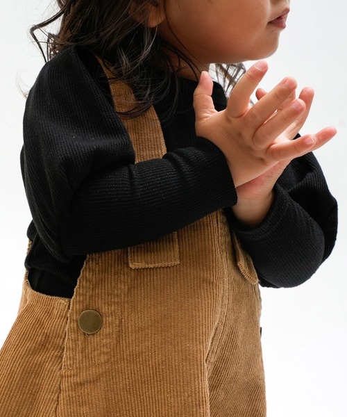 RIO（リオ）の「ショルダーパフTシャツ（Tシャツ/カットソー・キッズ・ベージュ/ブラック/ブラック系その他/杢グレー・80ｃｍ/90cm/100cm/110cm/120cm/130cm/140cm）」の10枚目の写真