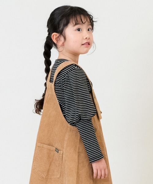 RIO（リオ）の「ショルダーパフTシャツ（Tシャツ/カットソー・キッズ・ベージュ/ブラック/ブラック系その他/杢グレー・80ｃｍ/90cm/100cm/110cm/120cm/130cm/140cm）」の16枚目の写真