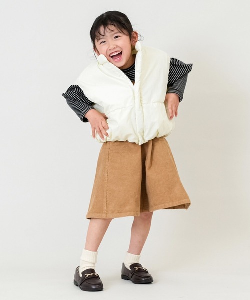 RIO（リオ）の「ショルダーパフTシャツ（Tシャツ/カットソー・キッズ・ベージュ/ブラック/ブラック系その他/杢グレー・80ｃｍ/90cm/100cm/110cm/120cm/130cm/140cm）」の17枚目の写真