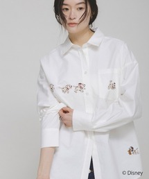 KBF | Disney/刺繍シャツ(シャツ/ブラウス)