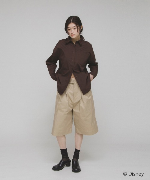 KBF(ケイビーエフ)の「Disney/刺繍シャツ(シャツ/ブラウス・レディース・オフホワイト/ブラウン・ONE)」の12枚目の写真