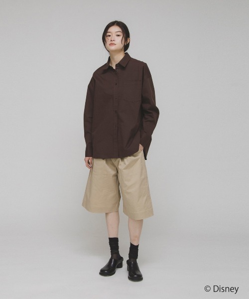 KBF(ケイビーエフ)の「Disney/刺繍シャツ(シャツ/ブラウス・レディース・オフホワイト/ブラウン・ONE)」の13枚目の写真