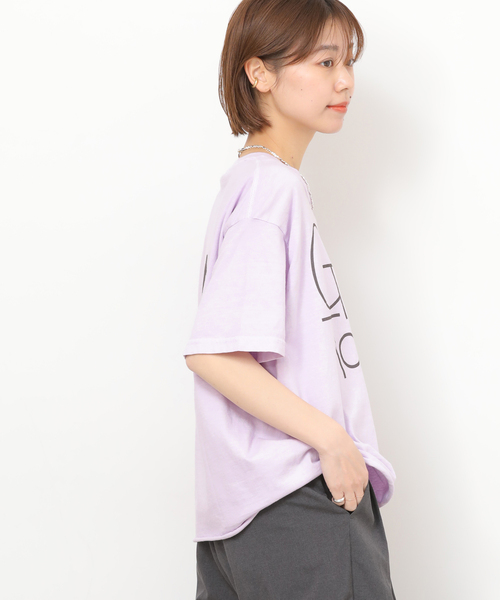 THE DAY ON THE BEACH（ザデイオンザビーチ）の「《追加》【THE DAY ON THE BEACH】カットオフTシャツ（Tシャツ/カットソー・レディース・ブラック系その他/グレー/ダークパープル/ホワイト/ブラウン・FREE）」の10枚目の写真