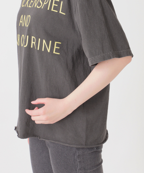 THE DAY ON THE BEACH（ザデイオンザビーチ）の「《追加》【THE DAY ON THE BEACH】カットオフTシャツ（Tシャツ/カットソー・レディース・ブラック系その他/グレー/ダークパープル/ホワイト/ブラウン・FREE）」の17枚目の写真