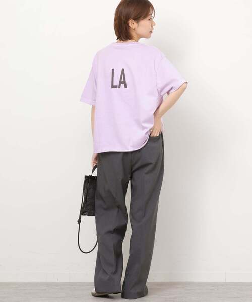 THE DAY ON THE BEACH（ザデイオンザビーチ）の「《追加》別注【THE DAY ON THE BEACH】カットオフTシャツ（Tシャツ/カットソー・レディース・ブラック系その他/グレー/ダークパープル/ホワイト/ブラウン・FREE）」の16枚目の写真
