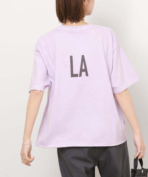 THE DAY ON THE BEACH（ザデイオンザビーチ）の「《追加》別注【THE DAY ON THE BEACH】カットオフTシャツ（Tシャツ/カットソー・レディース・ブラック系その他/グレー/ダークパープル/ホワイト/ブラウン・FREE）」の20枚目の写真