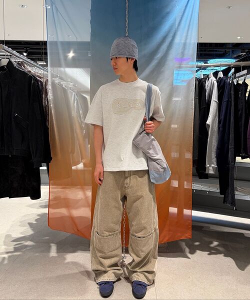 999HUMANITY(999ヒューマニティ)の「コウゾンハーフT(1%メランジグレー)(Tシャツ/カットソー・レディース・その他・1(S)/2(M)/3(L)/0(XS))」の6枚目の写真