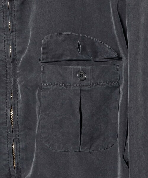 REMI RELIEF（レミレリーフ）の「【別注】REMI RELIEF / Rayon Blouson Jacket（ブルゾン・メンズ・インディゴブルー/ブラック系その他4・MEDIUM/X-LARGE/LARGE）」の5枚目の写真