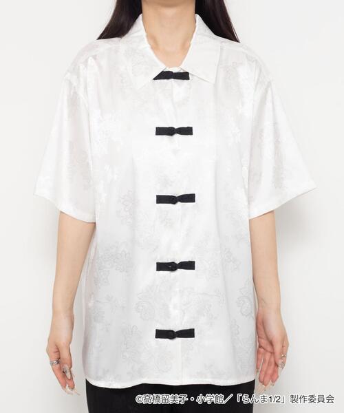 WEGO（ウィゴー）の「WEGO/別注らんま1/2チャイナシャツ(SS)（シャツ/ブラウス・メンズ・グリーン/ブラック・FREE）」の12枚目の写真