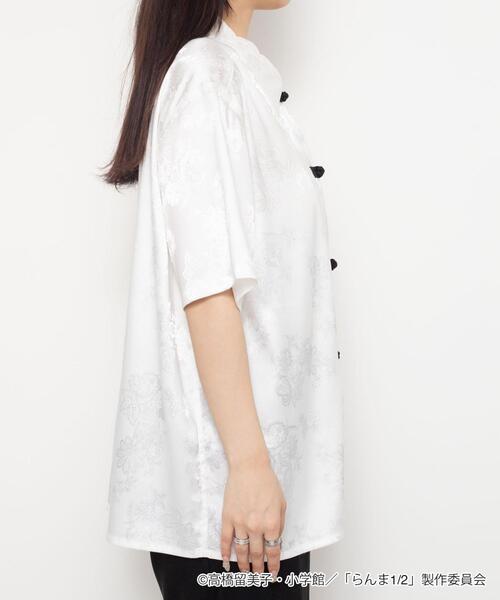 WEGO（ウィゴー）の「WEGO/別注らんま1/2チャイナシャツ(SS)（シャツ/ブラウス・メンズ・グリーン/ブラック・FREE）」の13枚目の写真