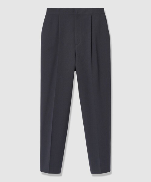 ANAYI（アナイ）の「【セットアップ対応商品】サッカーストレッチテーパードパンツ（その他パンツ・レディース・ライトグレー/ホワイト/ネイビー/ベージュ・38/36/34）」の4枚目の写真