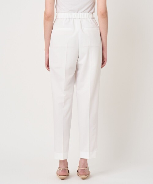 ANAYI（アナイ）の「【セットアップ対応商品】サッカーストレッチテーパードパンツ（その他パンツ・レディース・ライトグレー/ホワイト/ネイビー/ベージュ・38/36/34）」の7枚目の写真