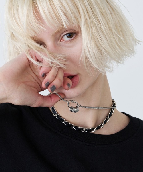 AIVER（アイバー）の「AIVER　サープラスカラビナネックレス（ネックレス・メンズ・シルバー・FREE）」の5枚目の写真