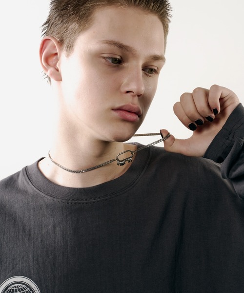 AIVER(アイバー)の「AIVER サープラスカラビナネックレス(ネックレス・メンズ・シルバー・FREE)」の21枚目の写真