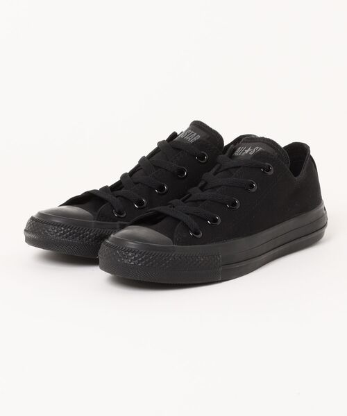 CONVERSE(コンバース)の「CONVERSE コンバース ALL STAR OX オールスター OX 31316895 BLACKMONOCHROME(スニーカー・メンズ・ブラック・11h/10h/9h/9/8h/8/7h/7/6h/5h/5/4h/4/3h)」の1枚目の写真