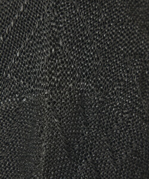 ABAHOUSE（アバハウス）の「ドライタッチ ペーパーライク クルーネックカーディガン（カーディガン/ボレロ・メンズ・ベージュ/ピンクベージュ/ブラック/グレー・46/48）」の11枚目の写真