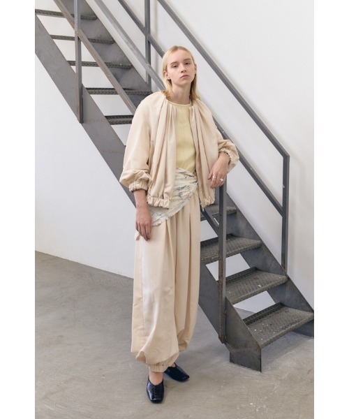 Muel Chic(ミュエルシック)の「Cova pants コヴァパンツ(その他パンツ・レディース・スカイブルー/ブラック/アイボリー・FREE)」の20枚目の写真
