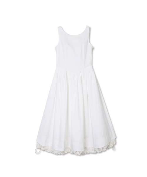 MICHIKO LONDON(ミチコ ロンドン)の「ヘムストリングレイヤードドレスアイボリー(ワンピース・レディース・その他・SMALL/MEDIUM)」の2枚目の写真