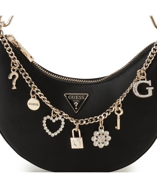 Guess（ゲス）の「TASMIN Mini Shoulder Bag（ショルダーバッグ・レディース・ブラック・ONE SIZE）」の7枚目の写真